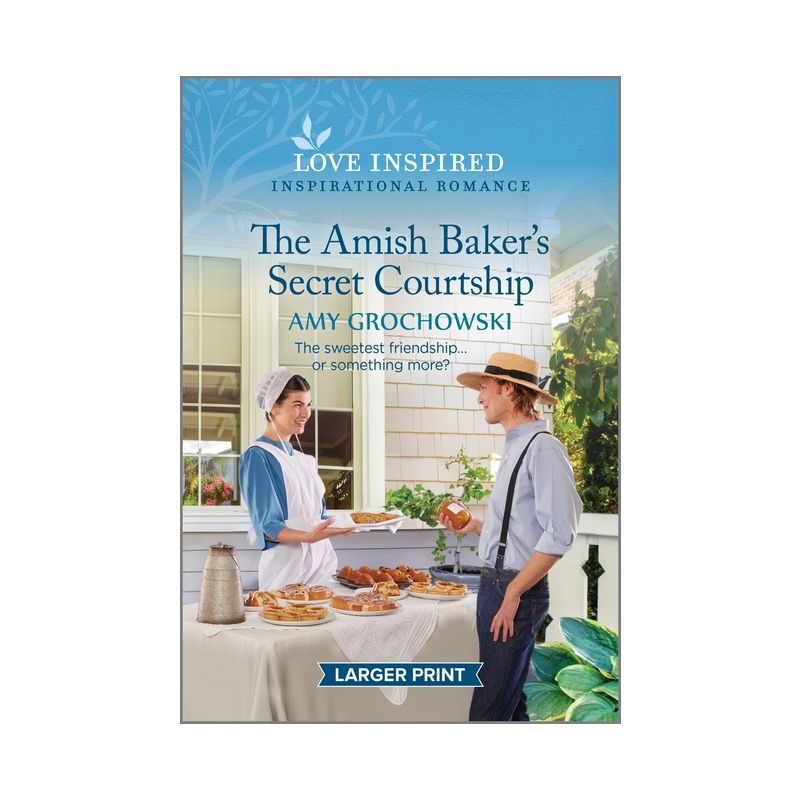 The Amish Baker's Secret Courtship - Large Print by  Amy Grochowski (Paperback), 1 of 2