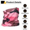 Unique Bargains Breathable Elastic Cycling Fishing Running Neck Gaiter Face Mask - 4 of 4