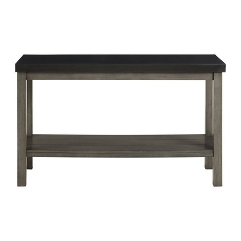 Graham Rectangle Sofa Table Brown, 2m Console Table