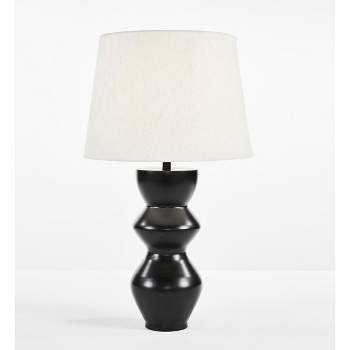 Noella 28" Table Lamp - Black - Safavieh.