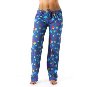 Just Love Womens Buffalo Plaid Knit Jersey Pajama Pants - 1 of 3