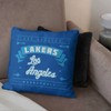 NBA Los Angeles Lakers Hardwood Classics Printed Throw Pillow - 4 of 4