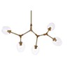 Elegant Lighting Cavoli 5 lights brass chandelier - 3 of 4