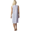 Casual Nights Women's Floral Embroidered/Lace Trim Sleeveless Nightgown - 3 of 3