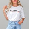 Simply Sage Market Women's Baseball Mom Colorful Short Sleeve Graphic Tee - 2 of 4