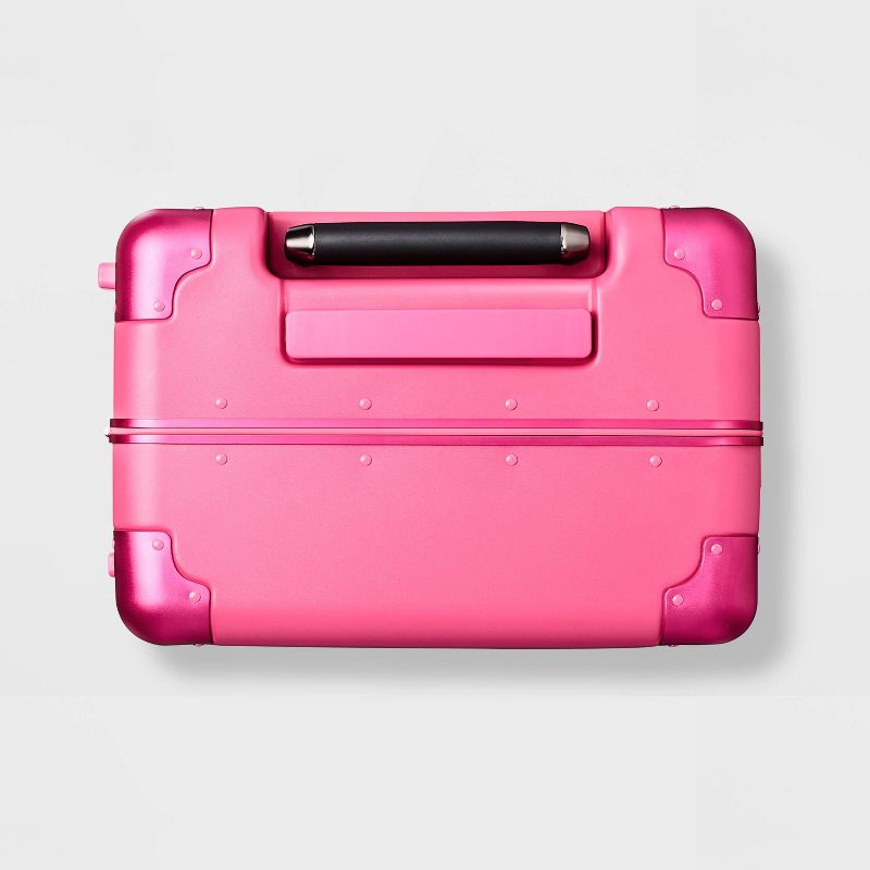 Signature Hardside Trunk Carry On Spinner Suitcase - Open Story™, 5 of 13