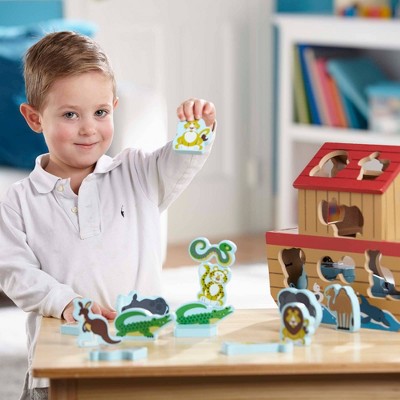 melissa and doug noah's ark shape sorter canada