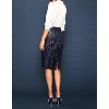 Women's OMBRE SEQUIN MINI SKIRT - SKIES ARE BLUE - 3 of 4