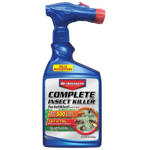insect killer spray complete bioadvanced lowes ready soil turf hose end bayer oz fl advanced control target