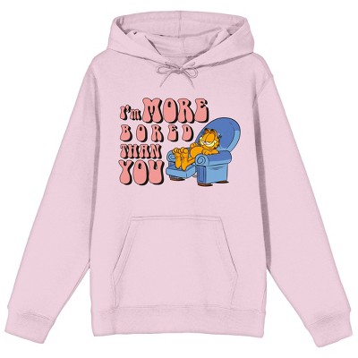 Garfield 2025 hoodie pink