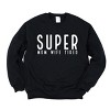 Simply Sage Market Super Mom Wife Tired Sweatshirt - 2 of 4