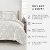 Paisley, Damask & Soft Farmhouse Prints 3PC Duvet Cover & Shams Set, Ultra Soft, Easy Care - Becky Cameron - 3 of 4