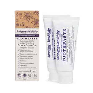 SprinJene Natural CP Sensitive Relief Toothpaste - 3.5oz - 1 of 4