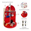 Teamson Kids Wooden Fire Station with 25-piece Figurines Set, Red - 3 of 4