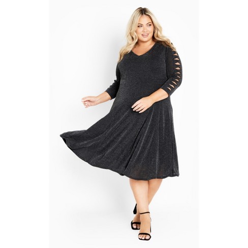 Target plus size black 2024 dress