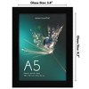 Americanflat A2 A3 A4 A5 Picture Frame and Poster Frame for Displaying Wall Decor - Perfect for Photos, Documents, and Artwork - 2 of 4