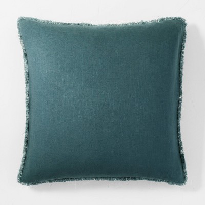 Casaluna 1-Piece Pillow Sham Linen-Blend OEKO-TEX Soft Feel - Picture 53 of 72