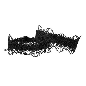 INSPIRE CHIC Women's Detachable Adjustable Elastic Lace Shoe Heels Strap - 1 of 4