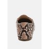 Wibele Croc Textured Metal Show Detail Women Loafers - 4 of 4