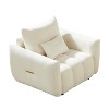 CAVINAS Cloud Couch Teddy Upholstered Sofa Couch Lounge Chair with Pillows for Living Room - 2 of 4