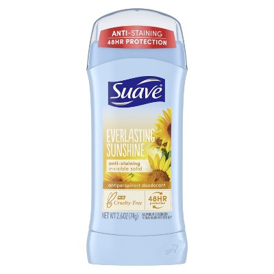 Suave Deodorant Antiperspirant & Deodorant Stick Everlasting Sunshine, 2.6 oz