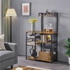 Yaheetech Kitchen Storage Shelves with 10 Hooks - 3 of 4