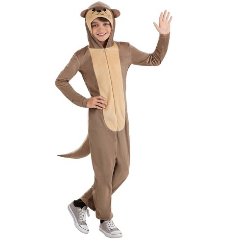 Halloweencostumes.com Medium Otter Kid's Costume, Brown/brown : Target