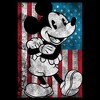 Junior's Mickey & Friends Distressed American Flag Oversized T-Shirt - image 2 of 2