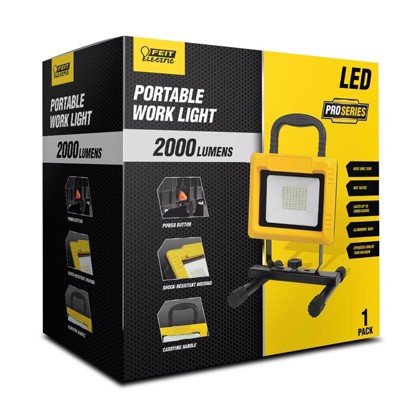 Feit Electric Pro Series 5000 lm LED Corded Stand (H or Scissor) Work Light