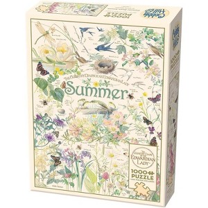 Cobble Hill 1,000 Piece Jigsaw Puzzle - Country Diary: Summer (Poster Included), Ages 12 and Up - 1 of 3