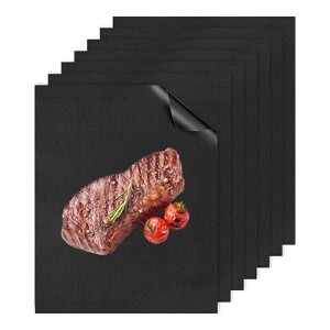 Unique Bargains M Nonstick Reusable Sheet Liner Grilling Mats - 1 of 4