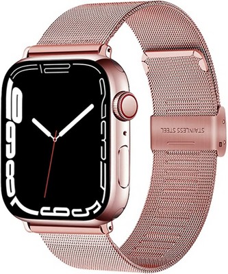Worryfree Gadgets Metal Mesh Band for Apple Watch 38/40/41mm 42/44/45mm iWatch Series 8 7 6 SE 5 4 3 2 1