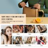 Nicebay Hair Straightener Brush Travel, 6 Temperature Options Hair Straightening Brush, Rotatable Switch  Straightener Brush - 4 of 4