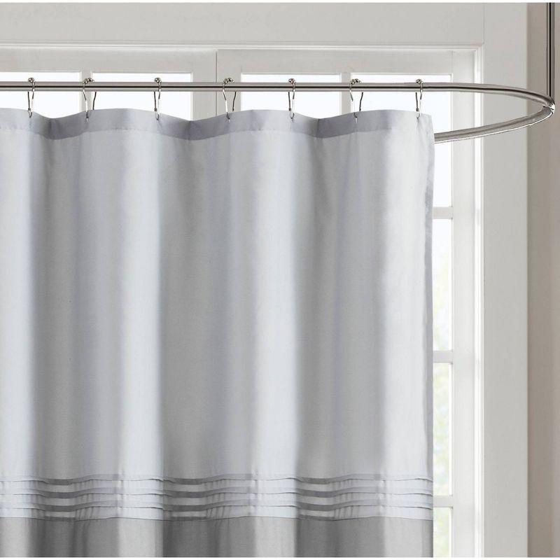 72"x72" Casey Printed and Embroidered Shower Curtain - 510 Designs, 2 of 5