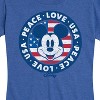 Women's - Disney - Americana Short Sleeve Graphic T-Shirt - 2 of 4