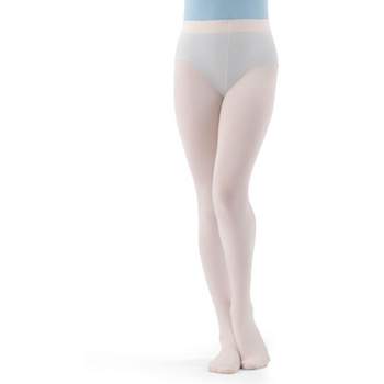 Capezio Ballet Pink Women's Studio Basics Footed Tight, Large/x-large :  Target