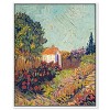 Art Remedy Van Gogh - Landscape Van Gogh Classic Fields and Floral Wall Art Framed - 3 of 4