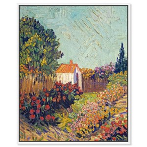 Art Remedy Van Gogh - Landscape Van Gogh Classic Fields and Floral Wall Art Framed - 1 of 4