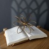 Open Flower Decorative Accent Bronze Metal by Foreside Home & Garden - 2 of 4