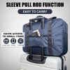 Hachikiko Foldable Travel Tote for Spirit & Frontier Airlines, Gym Bag with Adjustable Handles - 3 of 4