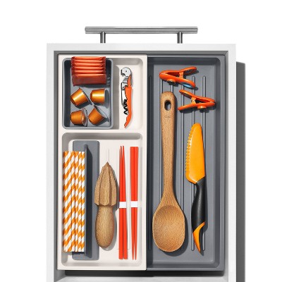 Органайзер для кухонного ящика OXO Expandable раздвижной — фото 7