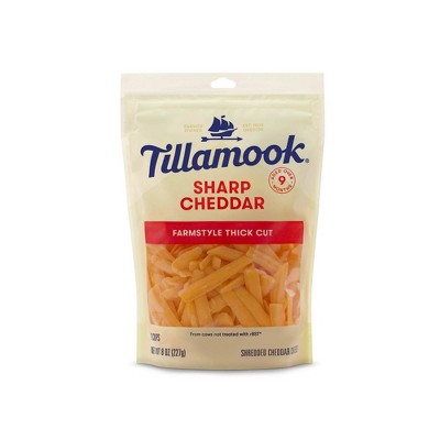 Tillamook Sharp Cheddar Shredded Cheese - 8oz