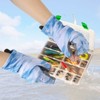 Unique Bargains Sun Protection Non-Slip Breathable Elastic Fishing Gloves 1Pair - 4 of 4