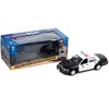 1998 Ford Crown Victoria Police Interceptor Black and White Reno 911 (2003-2009)" TV Series 1/24 Diecast Model Car by Greenlight - 3 of 3