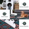 Washable Area Rug Modern Geometric Boho Floor Rugs for Living Room Easy to Care Non Shedding Farmhouse Accent Carpet for Nursery - 4 of 4