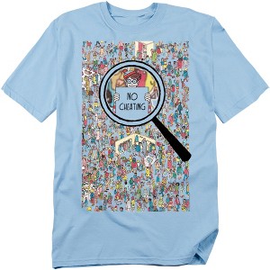 Wheres Waldo No Cheating Adult T-Shirt - 1 of 4
