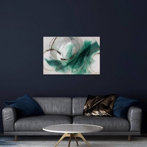 iCanvas Detour Teal by Isabelle Z Canvas Print Wall Art - 1 of 3