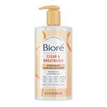 Biore Witch Hazel Pore Clarifying Cooling Cleanser, Acne Face Wash, 2% Salicylic Acid Cleanser - Scented - 6.77 fl oz