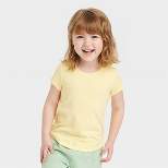 Toddler Girls' Short Sleeve T-Shirt - Cat & Jack™ Yellow