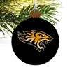 Towson University Tigers Logo Wood Christmas Tree Holiday Ornament - 4 of 4